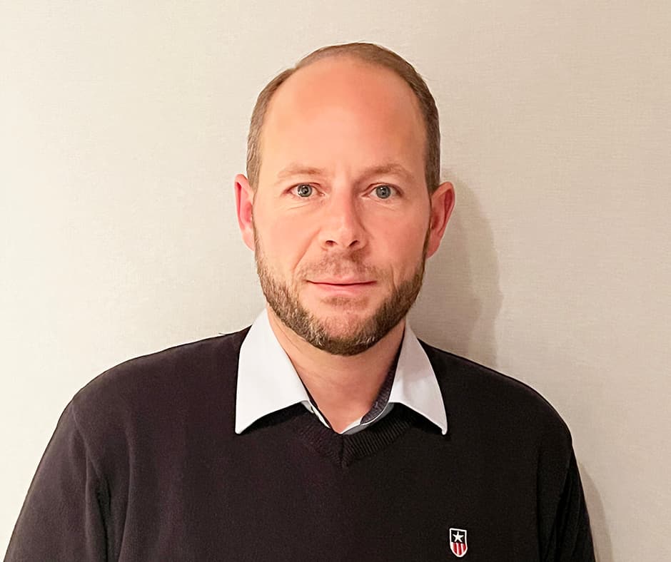 Patrik Jönsson är nytillträdd KHMS-chef för Norva 24 Sverige