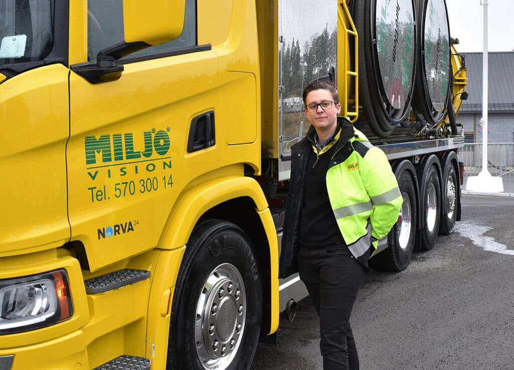 ”Med vårt miljötänk och vår kompetens kommer vi att ligga i täten enligt mig” – Desiree Nilsson, VD Miljövision