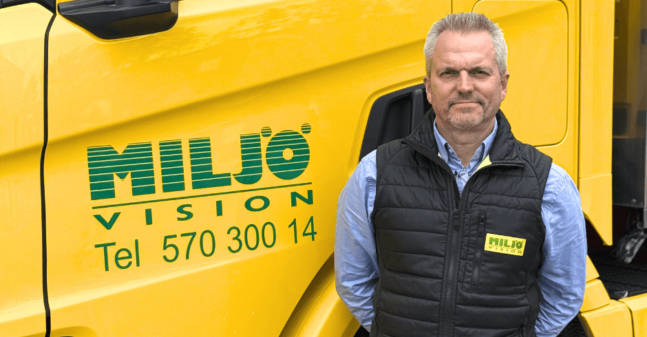 ”Det har varit en intensiv start – men också väldigt rolig och lärorik. Jag ser stor potential…” – Niclas Ljungberg Granér, VD Norva24 Miljövision