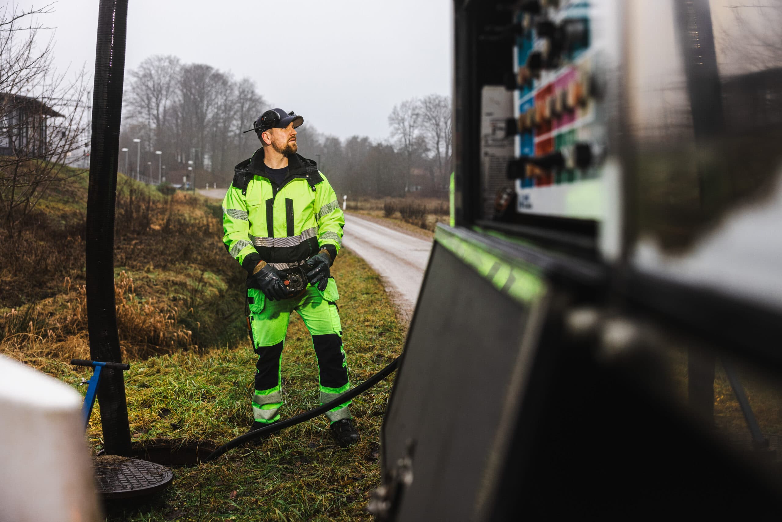 Dagvattenbrunnar & dagvattenledningar