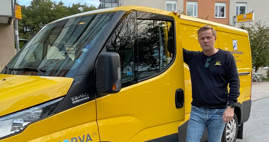 Det är full fart (...) och resten av året ser ut att löpa på på samma sätt” - Pontus Jonsson, VD Solna Högtrycksspolning