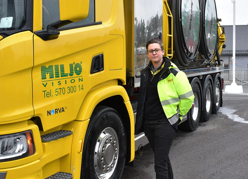 "Med vårt miljötänk och vår kompetens kommer vi att ligga i täten enligt mig" - Desiree Nilsson, VD Miljövision