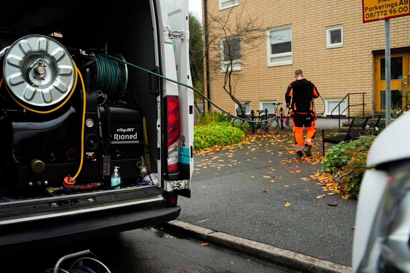 Underhåll sparar pengar – förebygg stopp och vattenskador med stamspolning