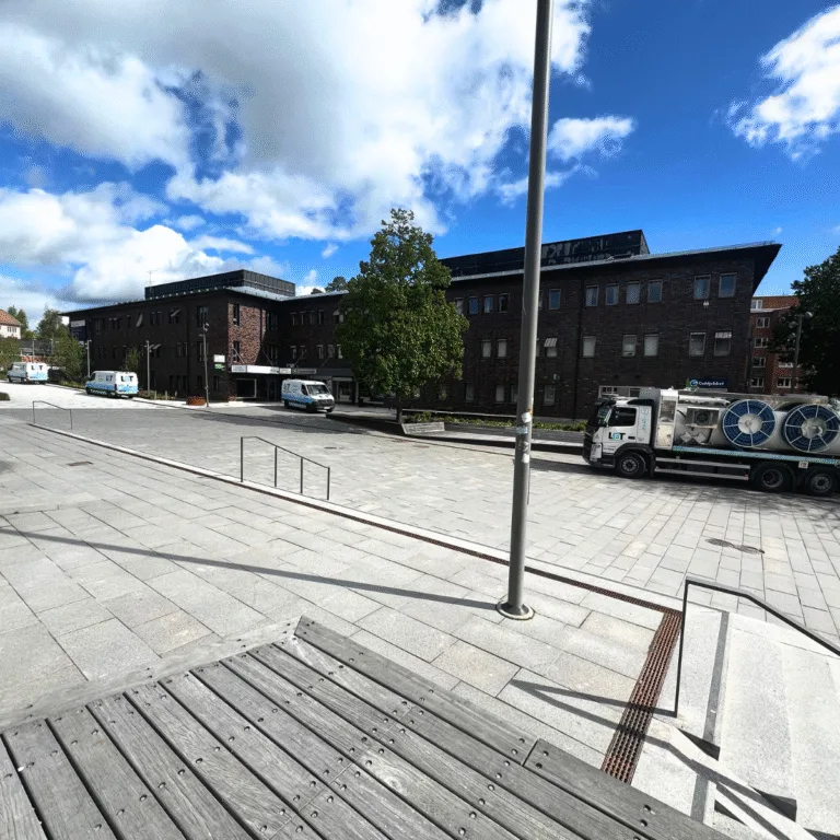 Stamspolning i vårdfastighet