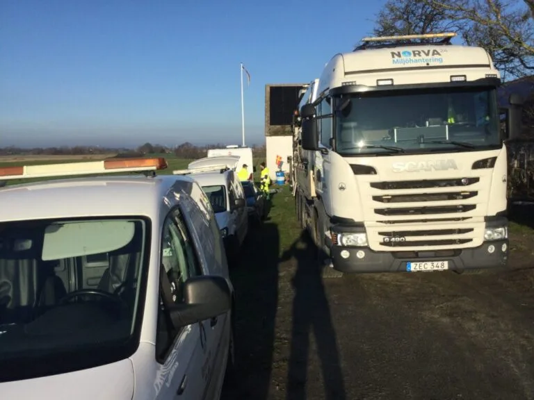 Akut jouruppdrag i trycksatt avloppssystem