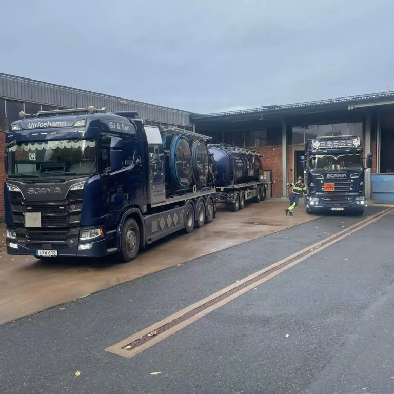 Säker hantering av kemikalieavfall från industri – transport till destruktion