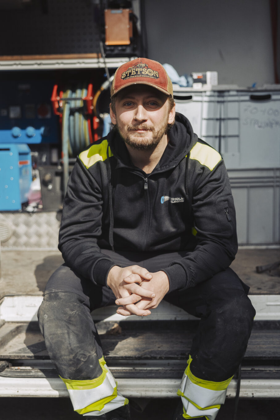 Fredrik: Installatör relining, Stockholm Relining
