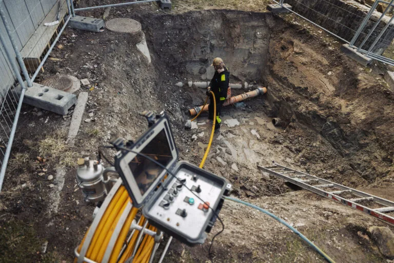 Erfaren installatör relining