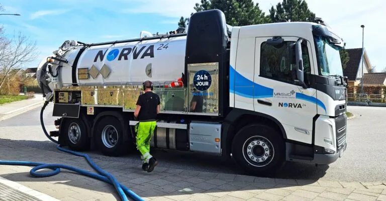 Operatörer till slamsugningsbil